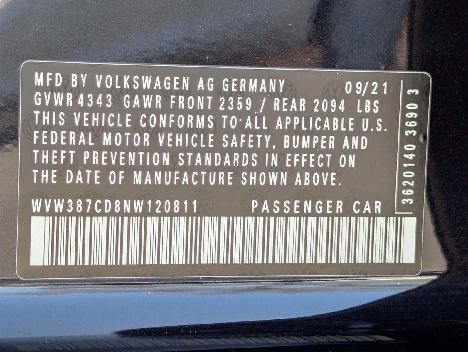 2022 Volkswagen Golf GTI 2.0T SE DSG