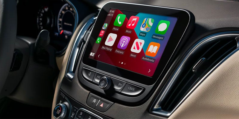 apple carplay in a Chevrolet