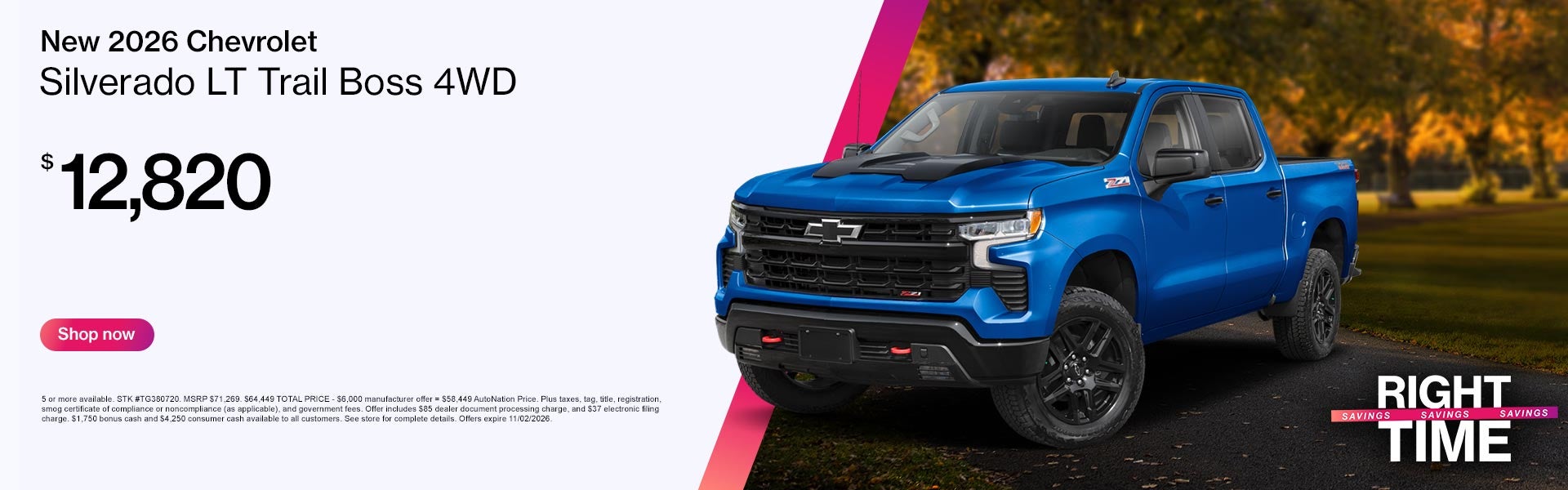 2026_Chevrolet_Silverado_LT_Trail_Boss_4WD